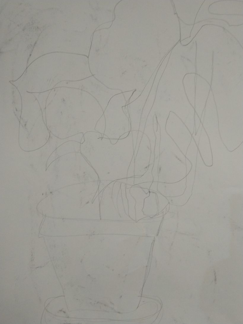 Unit 2: Movement & Grace - Let Go Of Your Hand - freehand line drawing