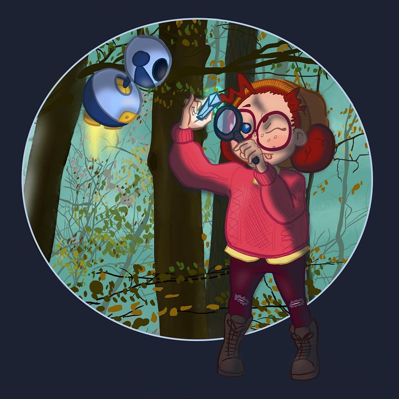 Mon projet du cours : Character design pour animation avec Photoshop 10