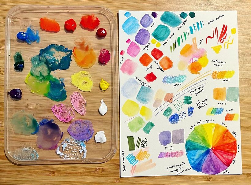 Exploratory Sketchbook with Sarah Van Dongen 1