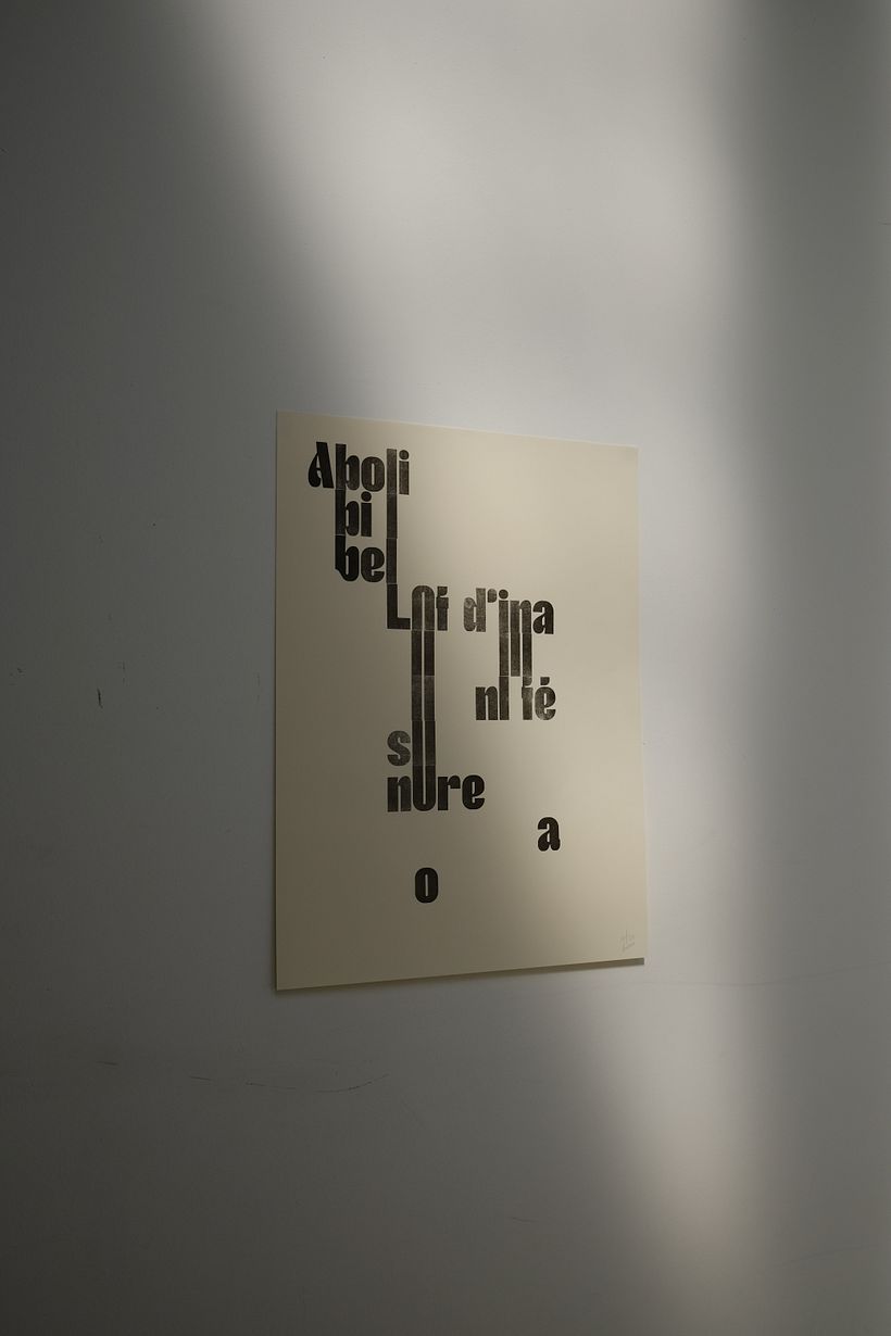 Megh - Wood typeface - Projektowanie graficzne