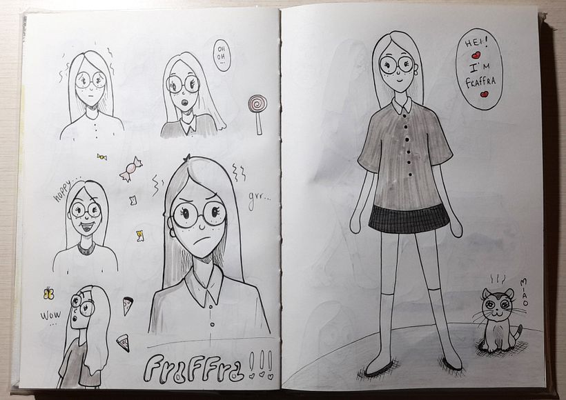 Il mio personaggio.