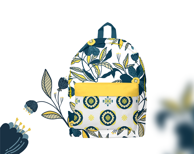 Mi Proyecto del curso: Ilustración digital de patterns para productos 9