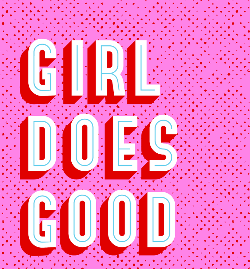 Girl Does Good - Logo and Identity 4