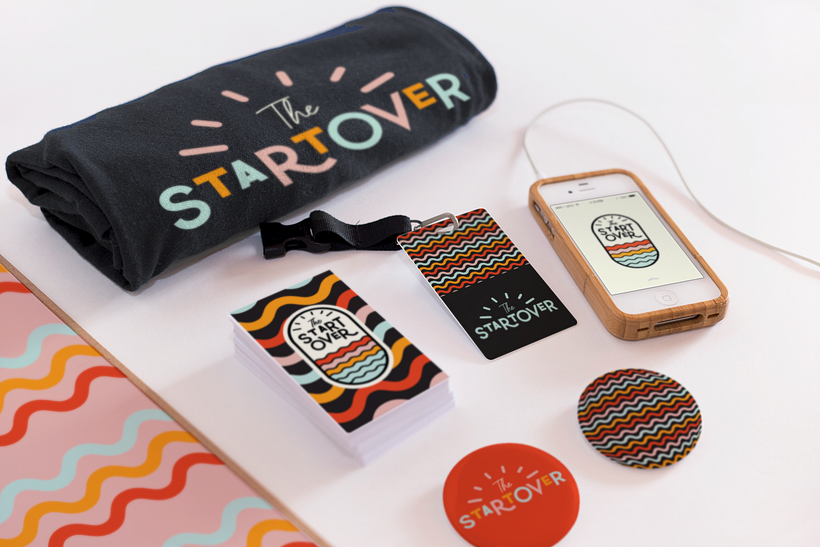 Logo and Identity - The Start Over - Diseño
