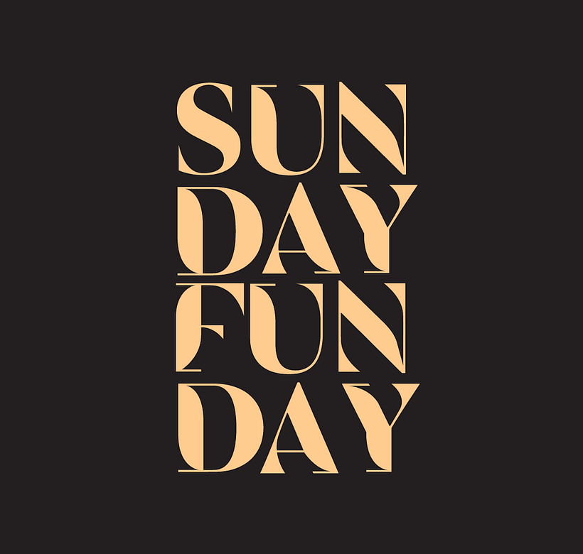 Sunday Funday - Design