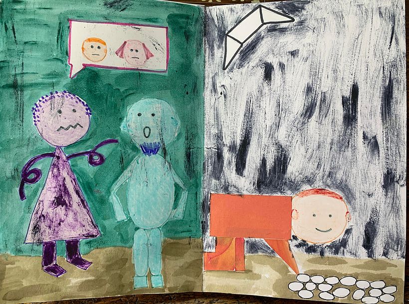 Cuento de Hansel y Gretel de los Hermanos Grimm. Ilustración Adriana González Novi 3