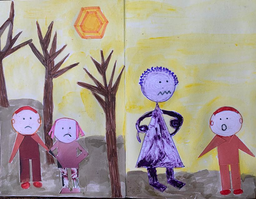 Cuento de Hansel y Gretel de los Hermanos Grimm. Ilustración Adriana González Novi 4