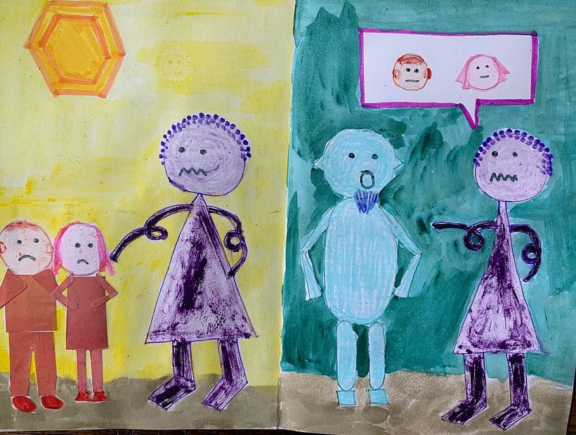 Cuento de Hansel y Gretel de los Hermanos Grimm. Ilustración Adriana González Novi 7