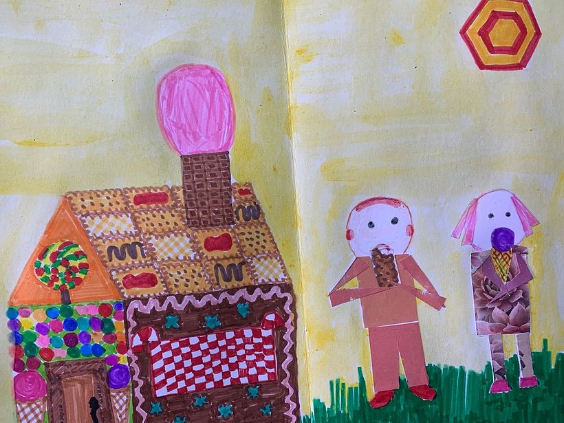 Cuento de Hansel y Gretel de los Hermanos Grimm. Ilustración Adriana González Novi 10