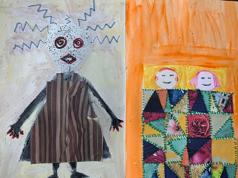 Cuento de Hansel y Gretel de los Hermanos Grimm. Ilustración Adriana González Novi 11