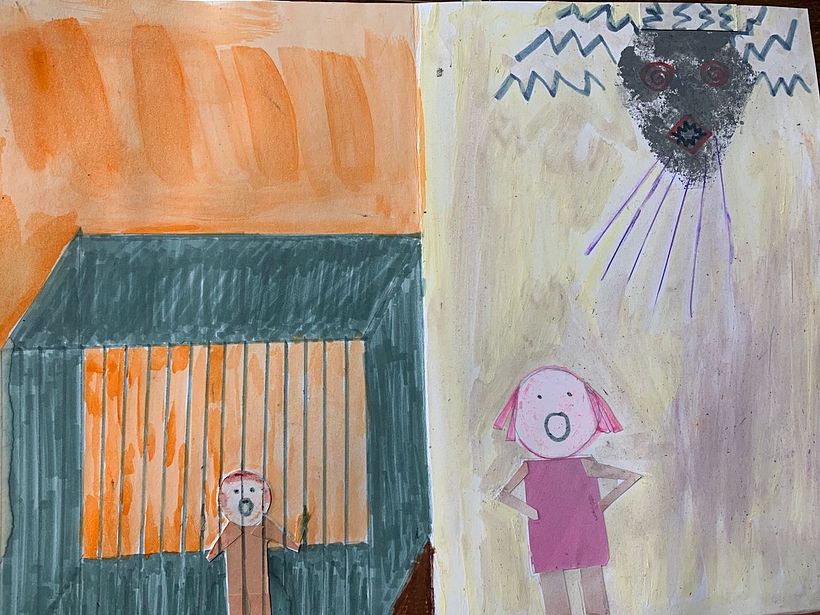 Cuento de Hansel y Gretel de los Hermanos Grimm. Ilustración Adriana González Novi 12