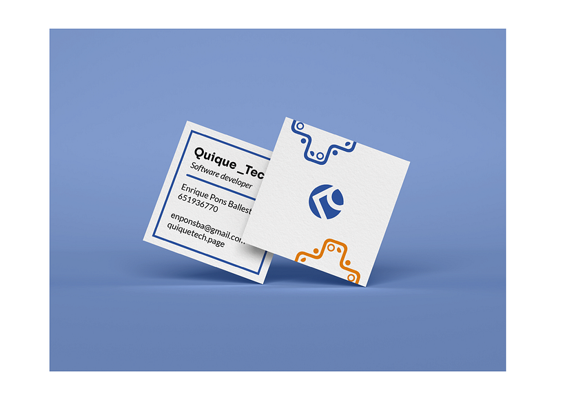 Branding: Quique_Tech 13