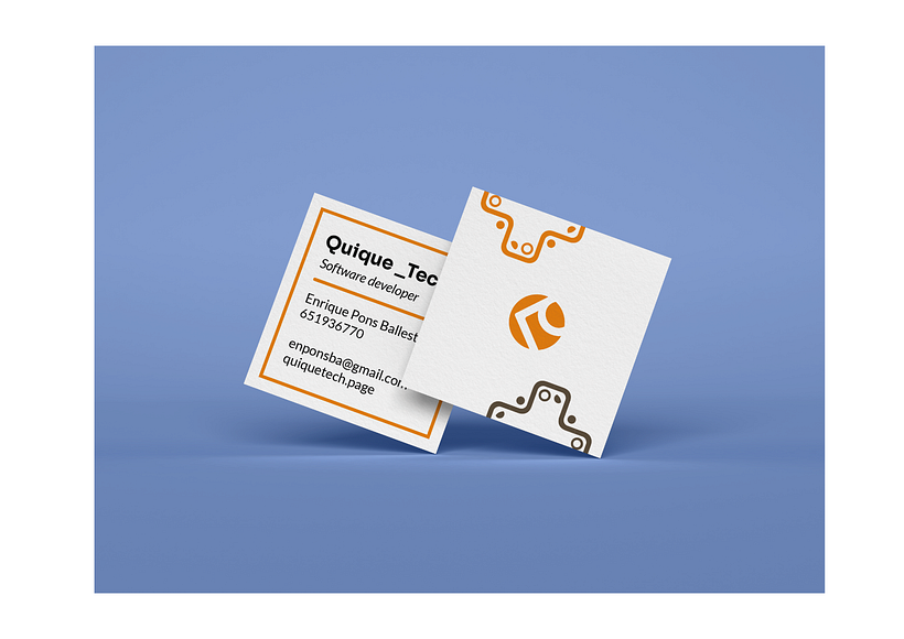 Branding: Quique_Tech 14