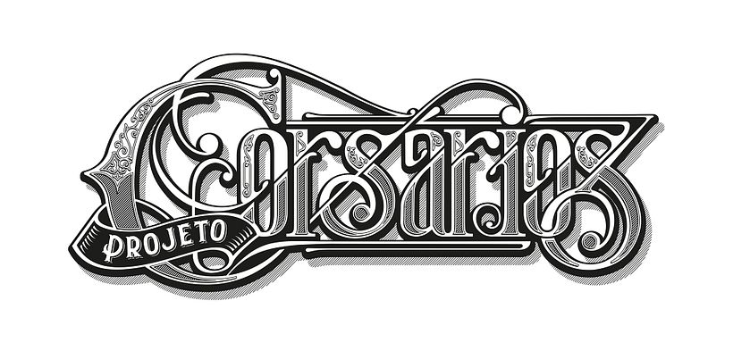 Lettering CORSÁRIOS