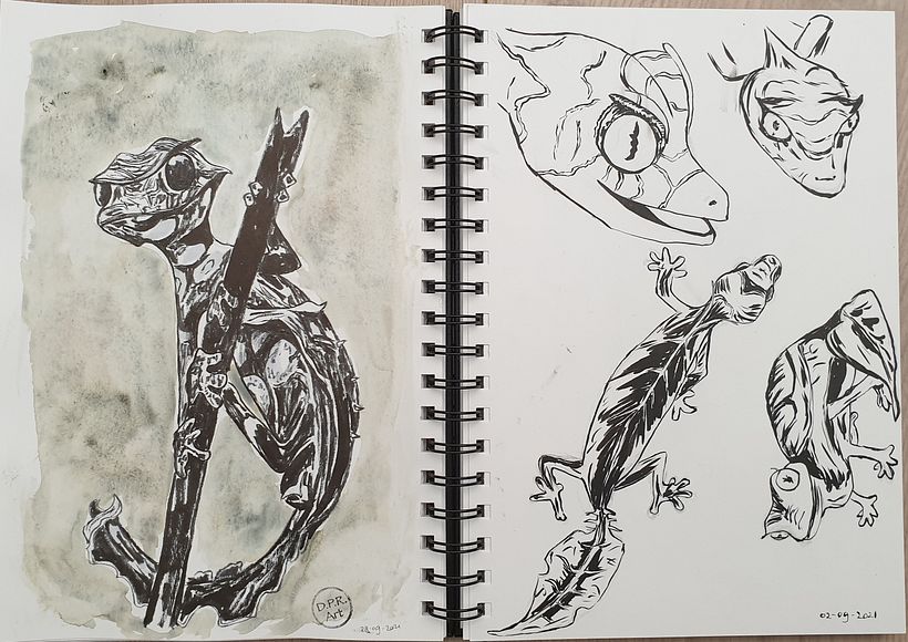 My project in Daily Sketching for Creative Inspiration course 1