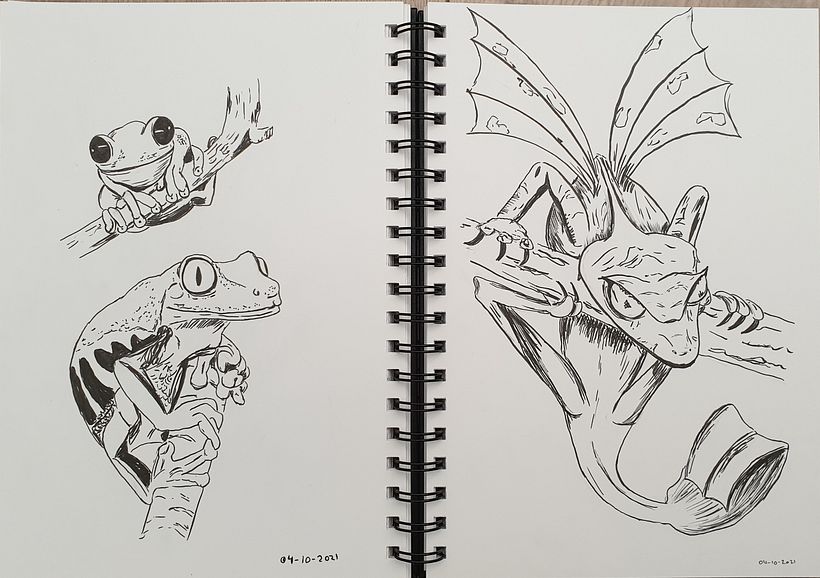 My project in Daily Sketching for Creative Inspiration course 2