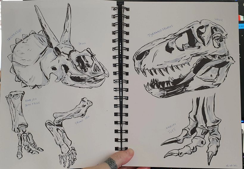 My project in Daily Sketching for Creative Inspiration course 3