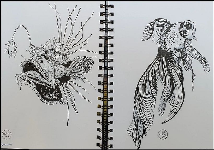 My project in Daily Sketching for Creative Inspiration course 4
