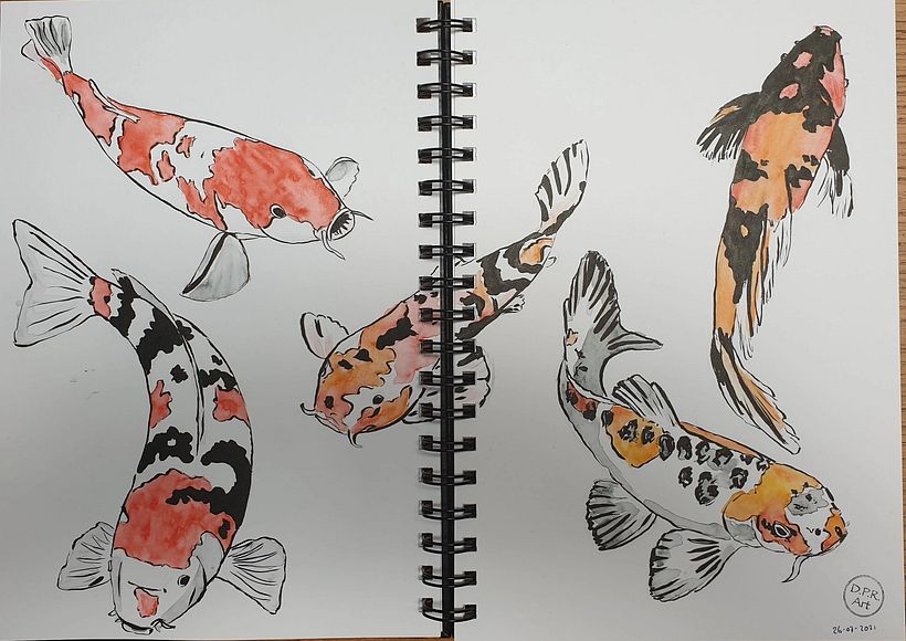 My project in Daily Sketching for Creative Inspiration course 5