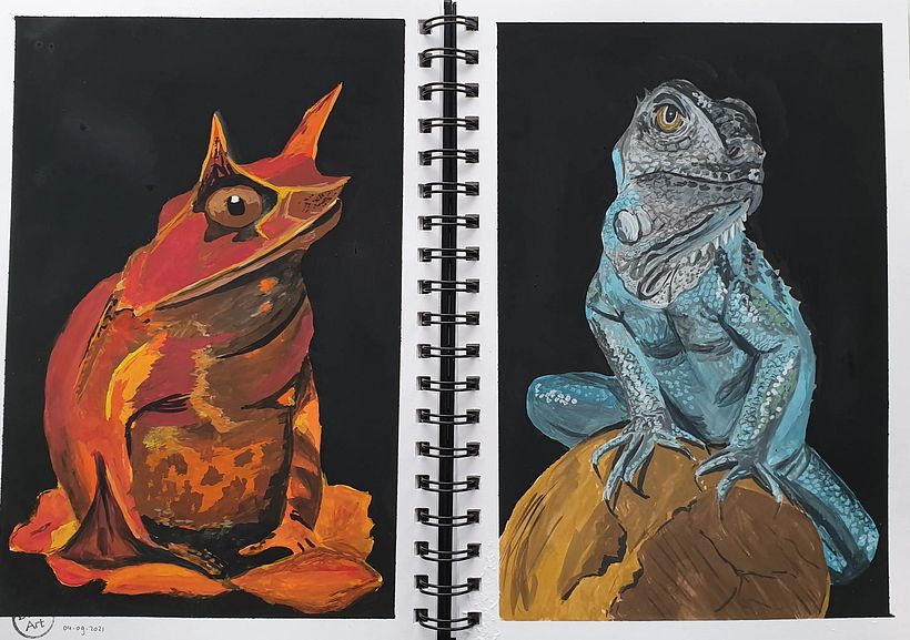 My project in Daily Sketching for Creative Inspiration course 7