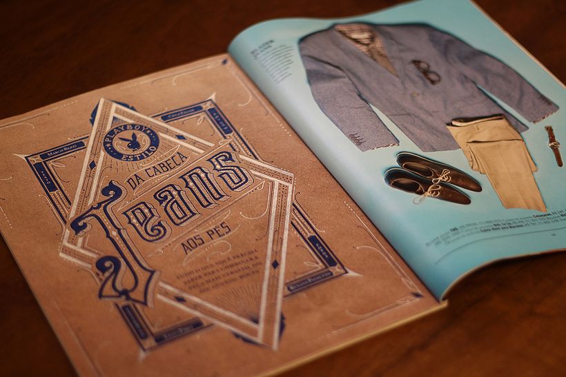 Editorial Lettering | PLAYBOY 18