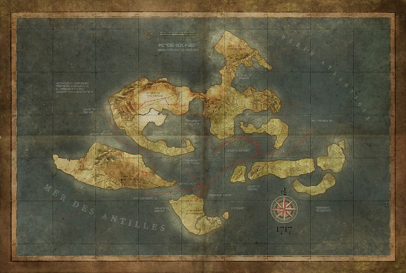 Mapa fantasia