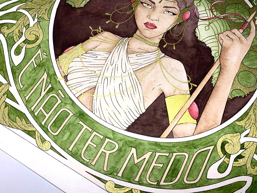 Freedom | Liberdade | Poster and Calendar - Ilustración tradicional