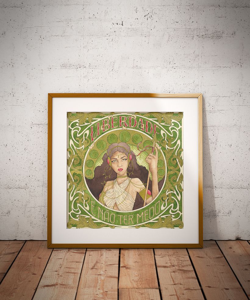 Freedom | Liberdade | Poster and Calendar - Ilustración tradicional