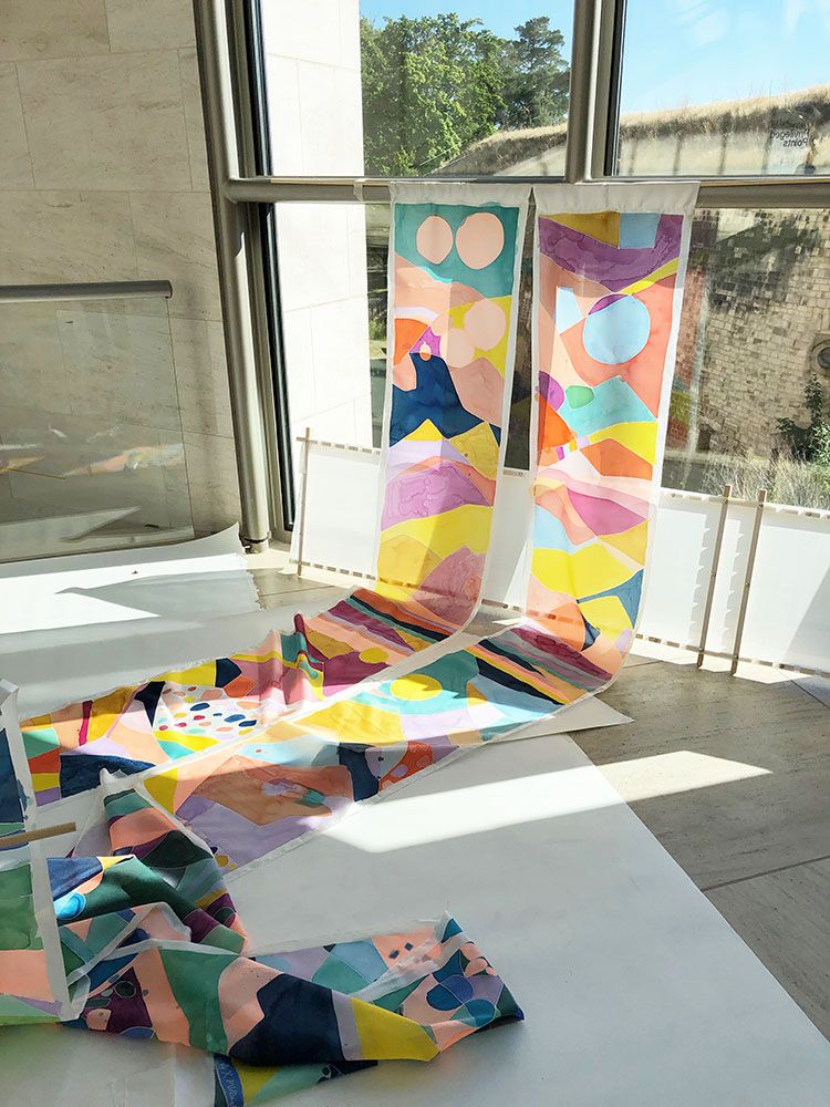 Peindre au MUDAM (Musée d'Art Moderne du Luxembourg) 2