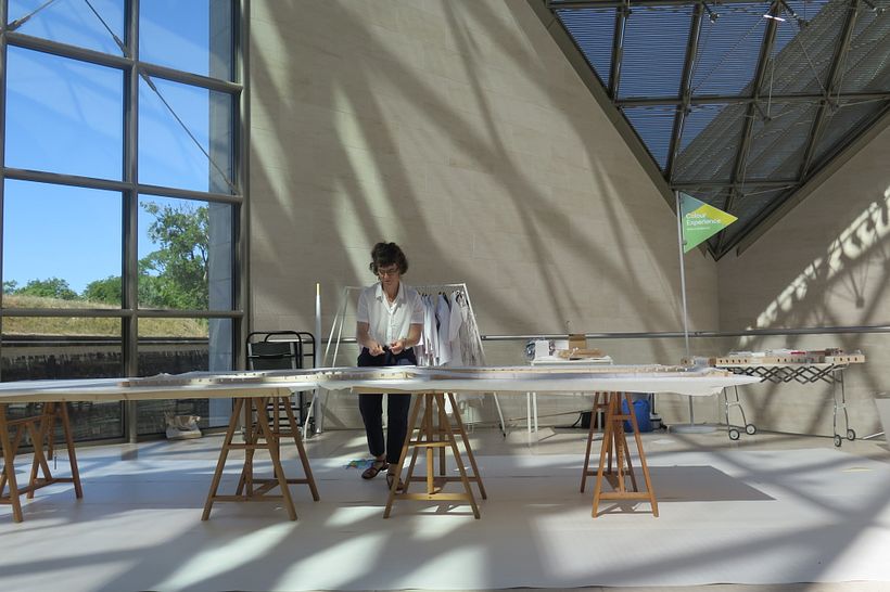 Peindre au MUDAM (Musée d'Art Moderne du Luxembourg) 4