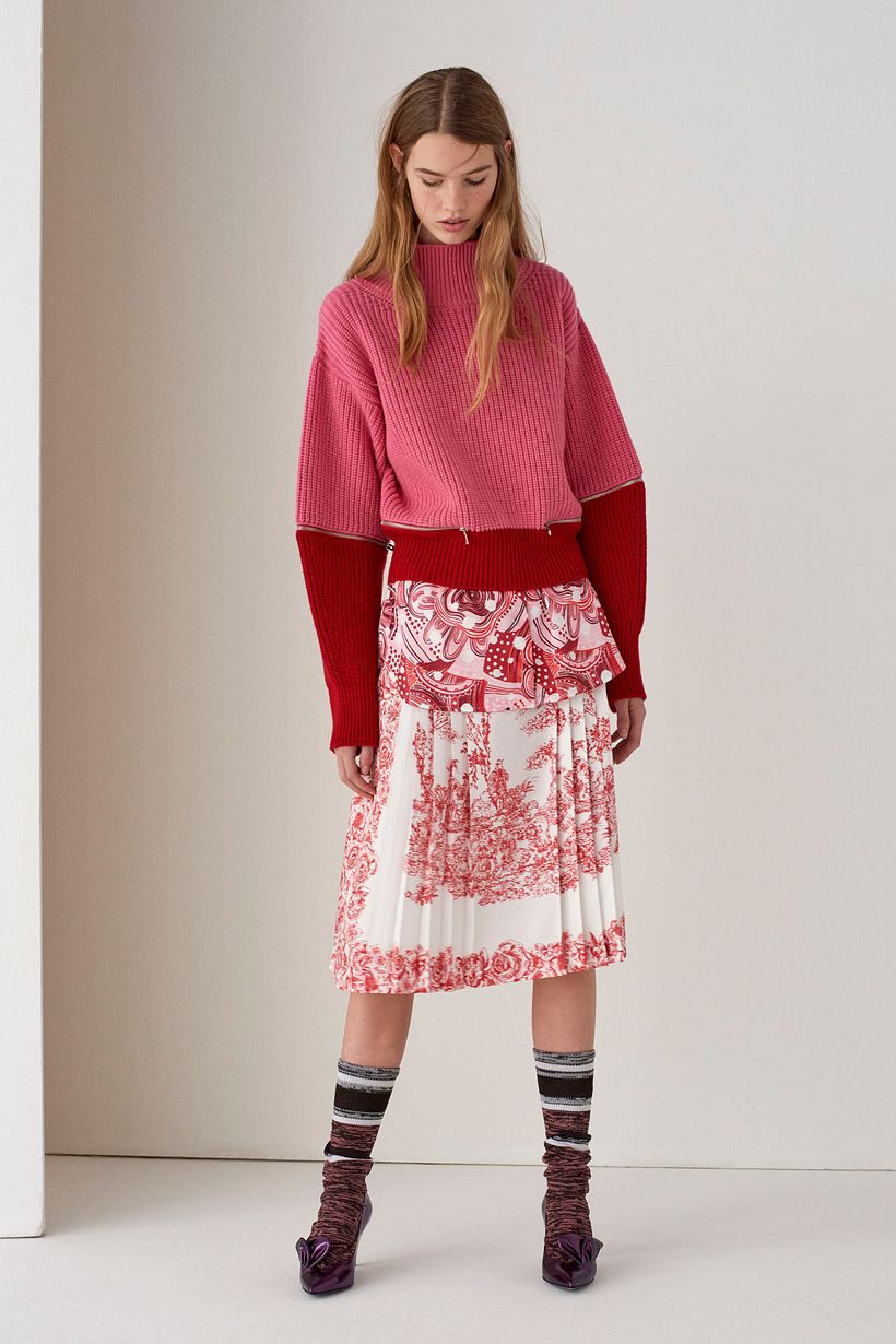 Textile print design for Dundop pre-fall 2018