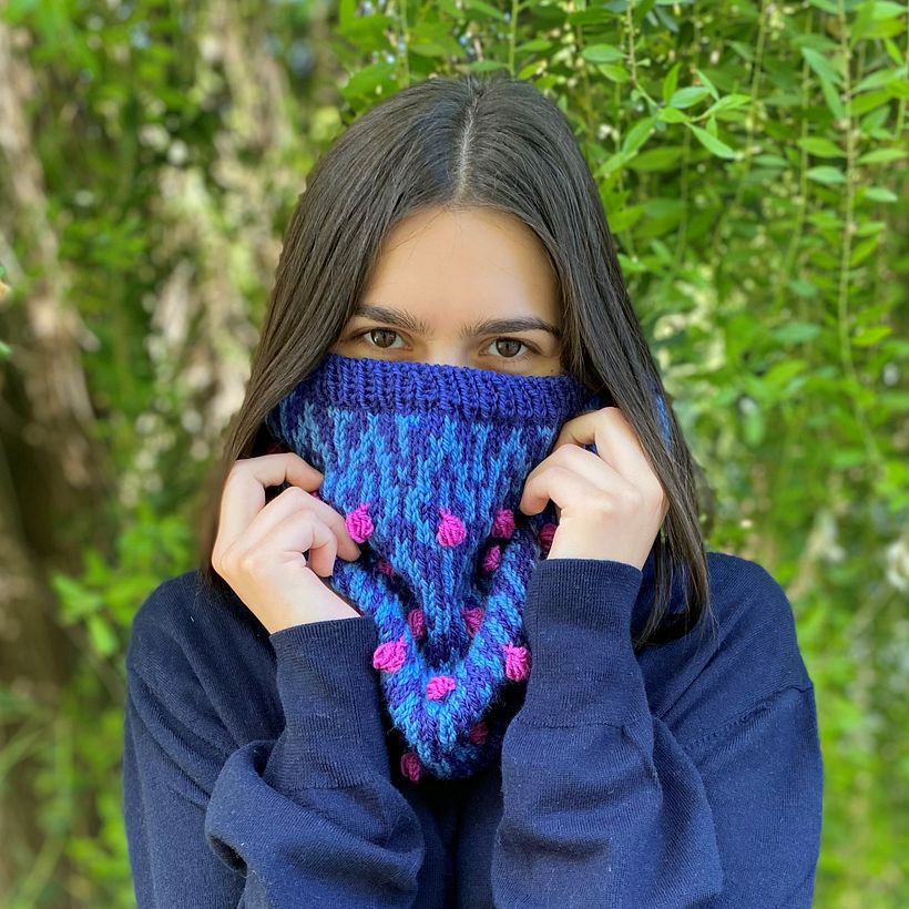 Cuello Belloto Jacquard