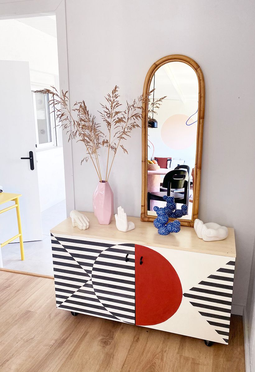 Fun and colorful living room 4