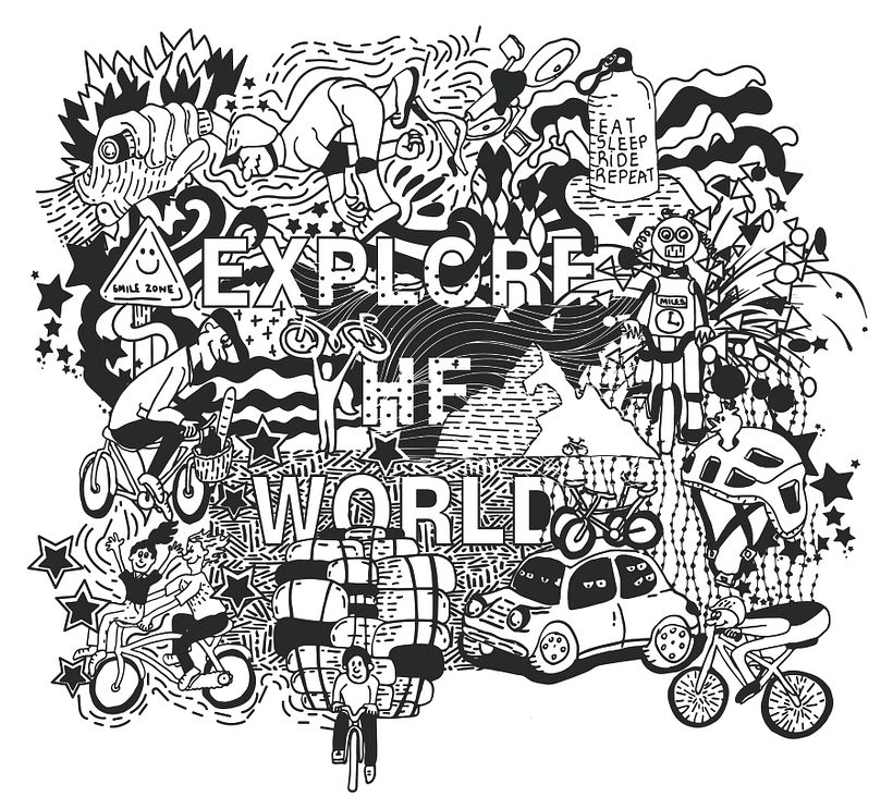 Explore the world by bike 2