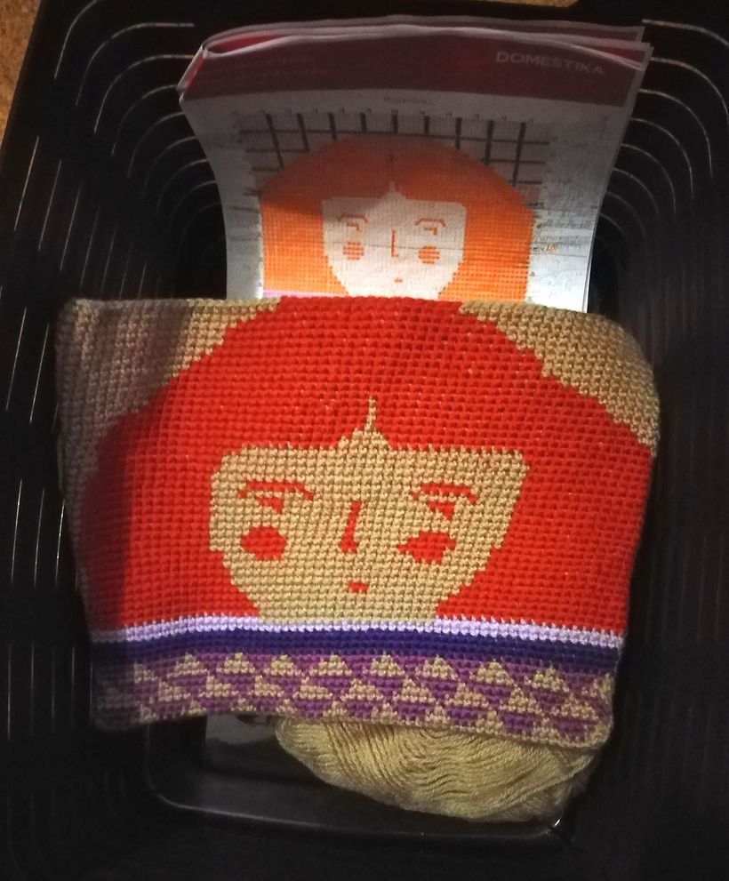 Meu projeto do curso: Tapestry: técnica de crochê para desenhar com linha 3