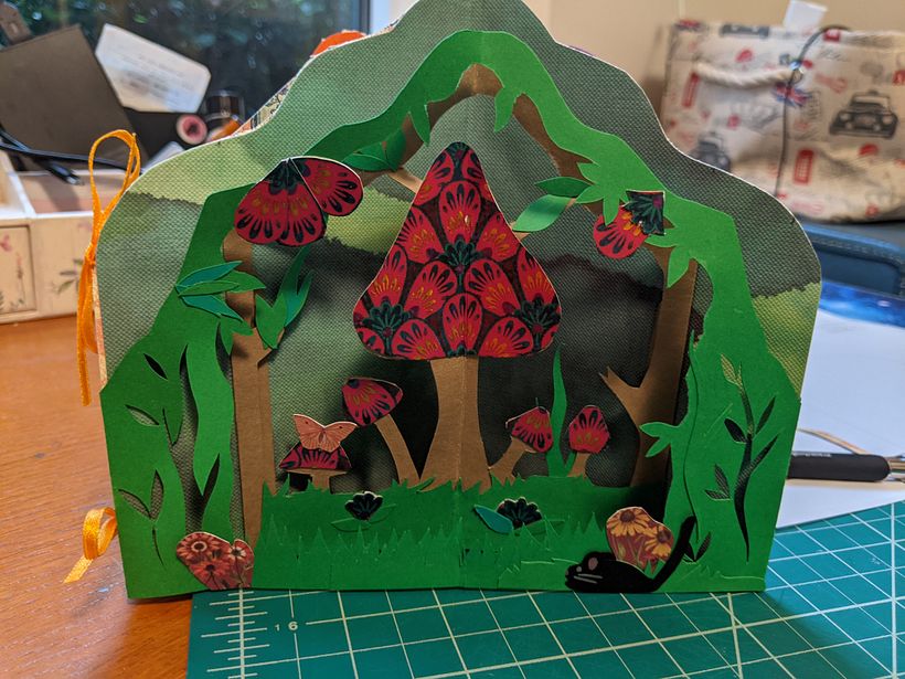 Mi Proyecto del curso: dioramas de hongos 3