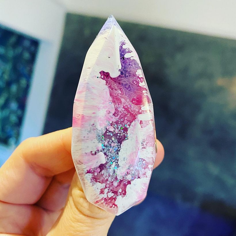 My project in Resin Jewelry Design course 2