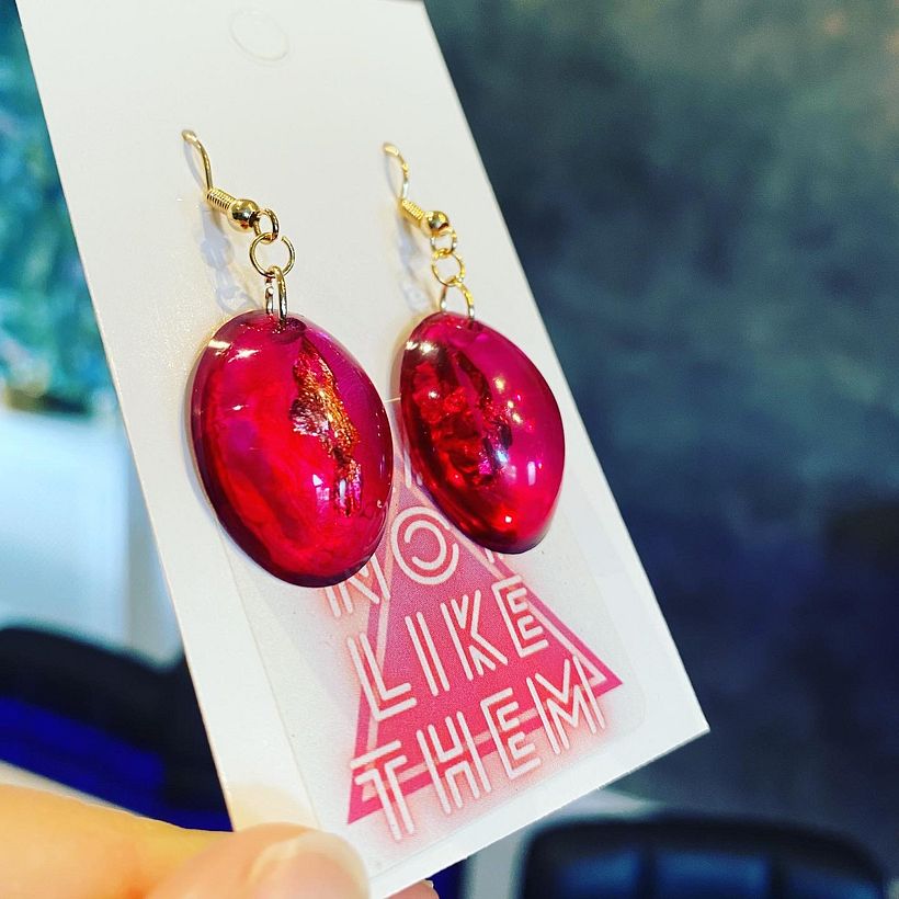My project in Resin Jewelry Design course 7