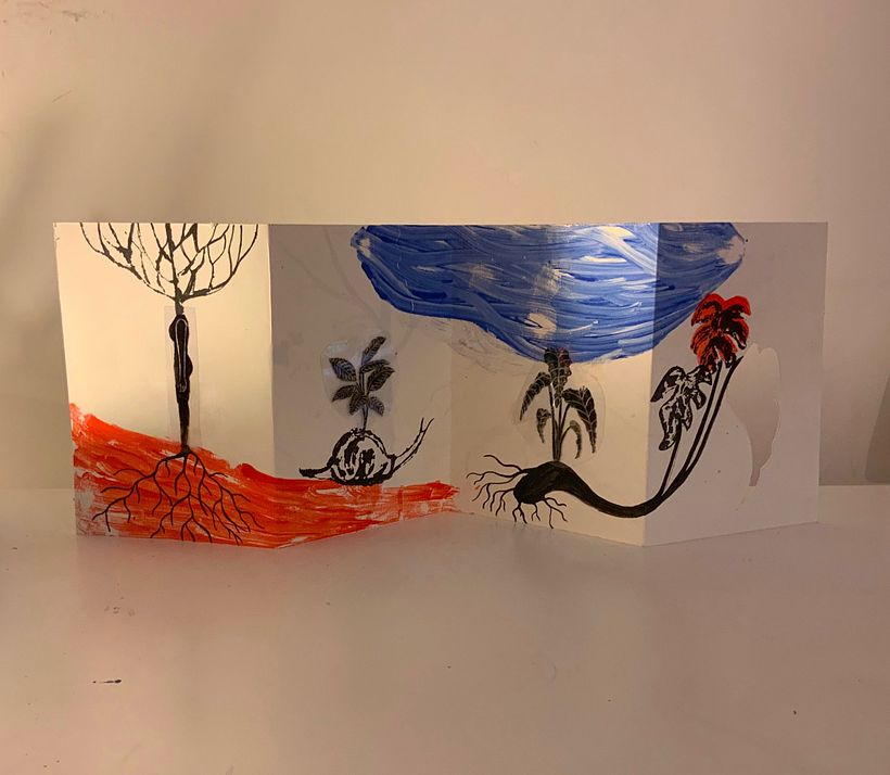 Parte esterna dal leporello