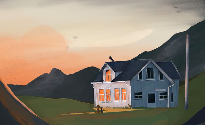 My project in Cinematic Digital Illustration with Photoshop course 1
