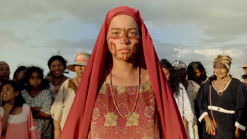 Fotograma de "Pájaros de verano", de Cristina Gallego y Ciro Guerra. 