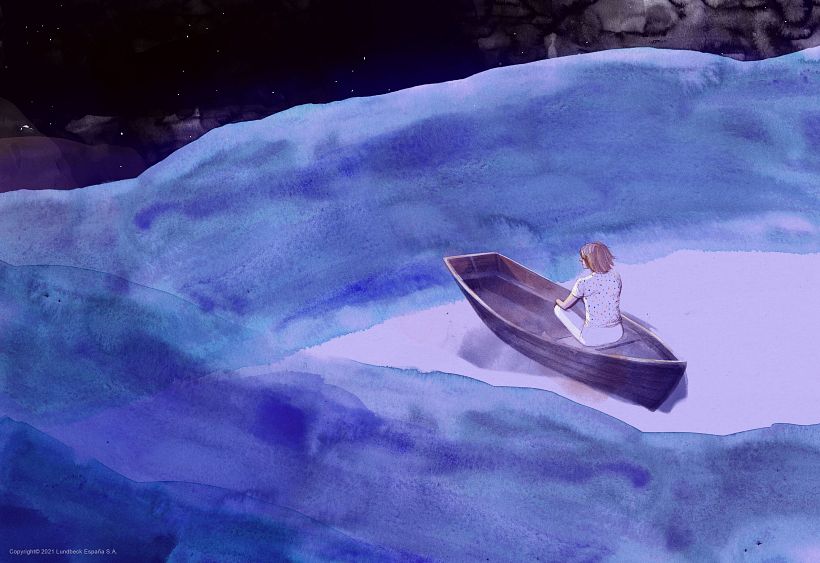 Adentramiento hacia el mar de la tristeza. La travesía de Elena. Por Ana Santos.