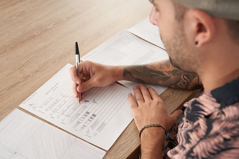 Los ilustradores profesionales siguen ejercitando sus trazos como parte de su rutina.