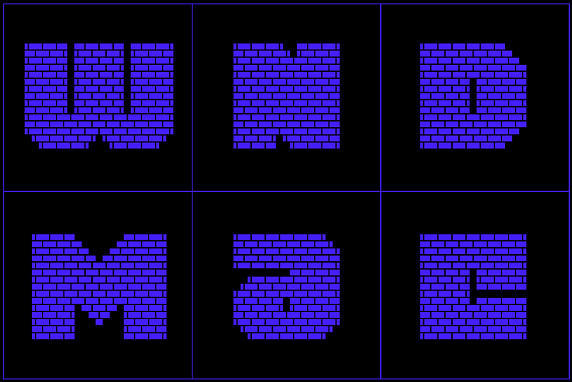 MultiType Brick (ONE FREE FONT) 8