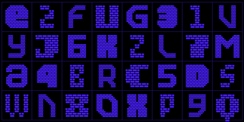 MultiType Brick (ONE FREE FONT) 10