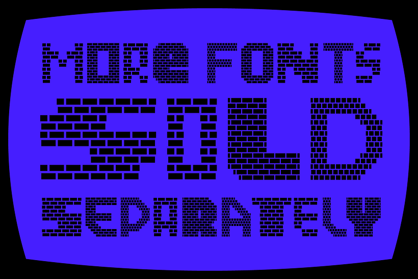 MultiType Brick (ONE FREE FONT) 11
