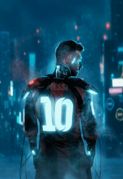 El futuro, el heroicismo y el futbol también se unen en el universo de NFT.