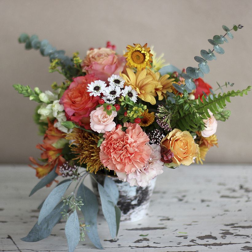 Floral design by ORA The Floral Agency.