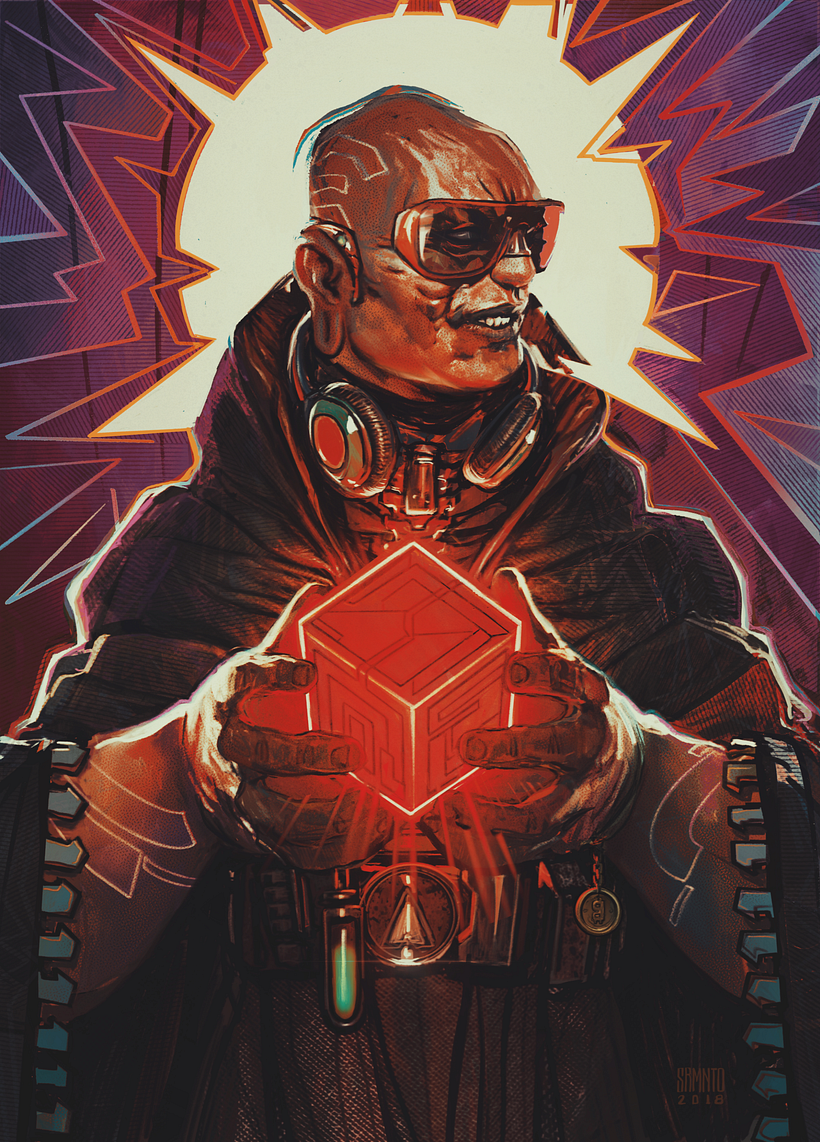 The Shaper - Ilustración tradicional