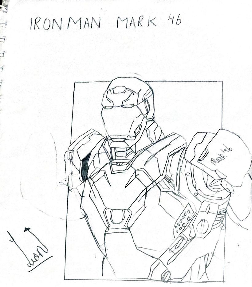 Iron man mark 46 1